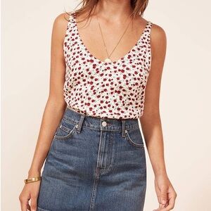 Reformation Rosebud Summer Tank Top FREE SHIPPING